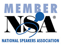 Professional Member of the National Speakers Association